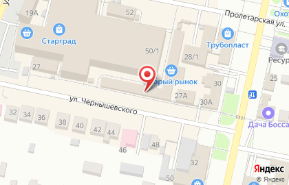 Рыболовный магазин Золотая рыбка на Пролетарской улице на карте