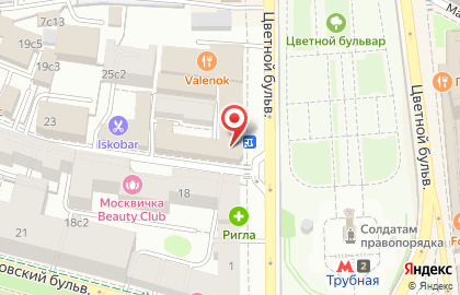 Мосключсервис на Цветном бульваре на карте