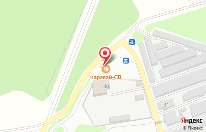 Булочная Каравай-СВ "Акулово" на карте