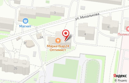 Продуктовый магазин Триада во Владимире на карте