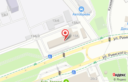ЦентрХолод на карте
