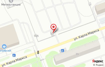 Автостоянка в Архангельске на карте