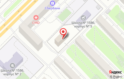 Клининговая компания ДИА СЕРВИС на Ломоносовском проспекте на карте