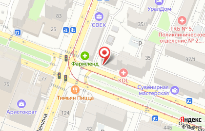 Салон цветов Цветочный BonJour на бульваре Ибрагимова на карте