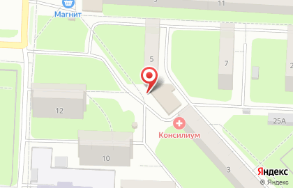 Супермаркет Монетка в Свердловском районе на карте