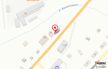 Продовольственный магазин Звезда на Центральной улице на карте