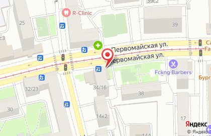 Алкомаркет Винлаб на метро Первомайская на карте