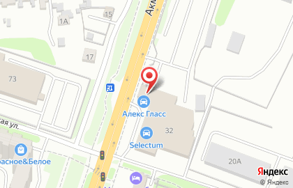 Установочный центр автостекла AG Experts на улице Куйбышева на карте