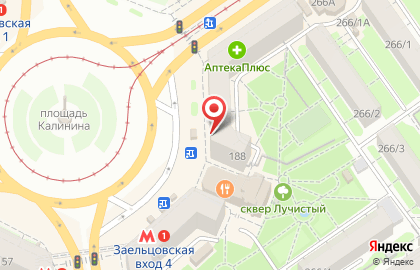ООО Банкомат, ИКБ Совкомбанк на Красном проспекте на карте
