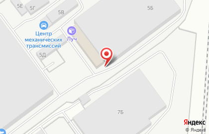 Транспортная компания Луч в Екатеринбурге на карте