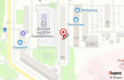 Автошкола Лидер в Заводском районе на карте