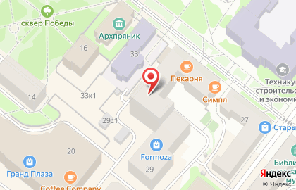 Парикмахерская Твой стиль в Архангельске на карте