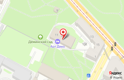 Отель Арт-Деко Невский на карте