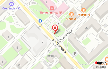 Киоск по продаже фруктов и овощей в Смоленске на карте