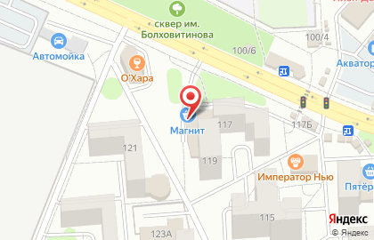 Банкомат МИнБанк в Коминтерновском районе на карте