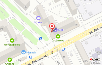 Интернет-магазин ВсеКорма74 на карте