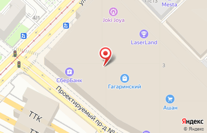 Салон элитных кристальных украшений и произведений Swarovski на Ленинском проспекте на карте
