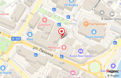 Торговый центр Пассаж Адлер на карте