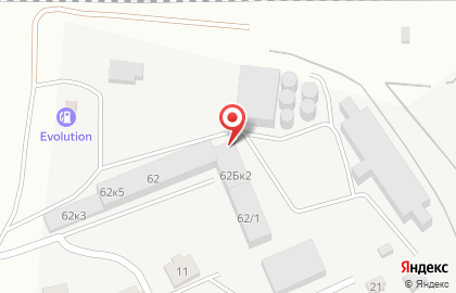 Автокомплекс в Индустриальном районе на карте