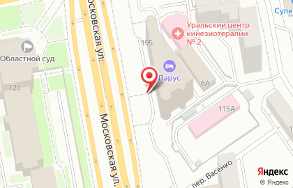 Студия волос Belli Capelli на Московской улице на карте