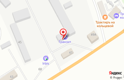 Гостиничный комплекс Транзит в Альметьевске на карте