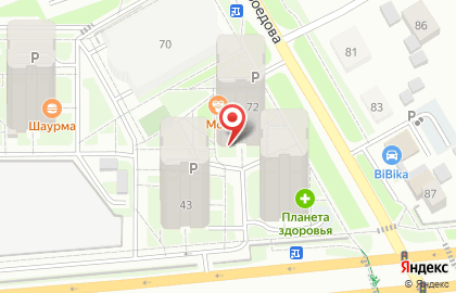 Техно Парк в Мотовилихинском районе на карте