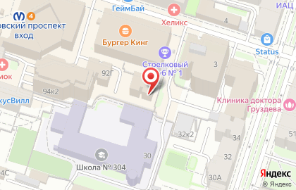 Пресс-волл Санкт-Петербург на карте
