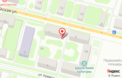 Бухгалтерская компания Ажур на Первомайской улице на карте