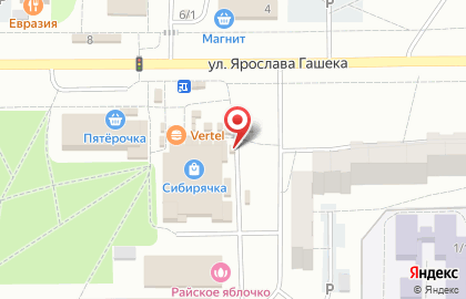 Магазин домашнего текстиля в Омске на карте