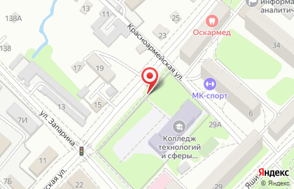 Холст на Советской улице на карте