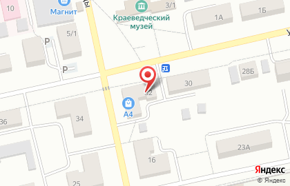 Магазин А4 на карте