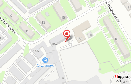 Народный на улице Чайковского на карте