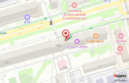 Южный двор на улице Ленина на карте
