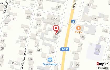 Мастерская в Кировском районе на карте
