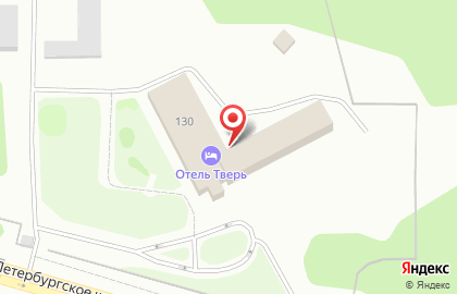 Тверь на Петербургском шоссе на карте
