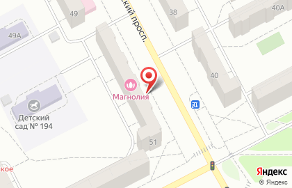 Парикмахерский салон на Ленинградском проспекте на карте