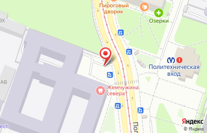 Мегафон в Выборгском районе на карте