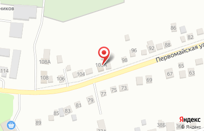 Автоцентр на Первомайской улице на карте