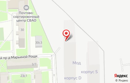 Магазин профессиональной косметики Zinger на Марьиной роще на карте