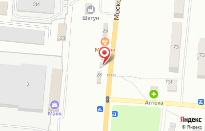 Павильон продукты №27 на карте