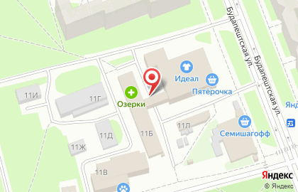 Химчистка-прачечная Диада на Будапештской улице, 11 на карте