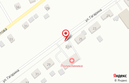 Аптека Фармация на улице Гагарина на карте
