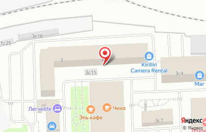ТЦ Шереметьевский на Полковой улице на карте