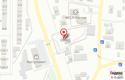Отдел МВД России по Красноярскому району на карте