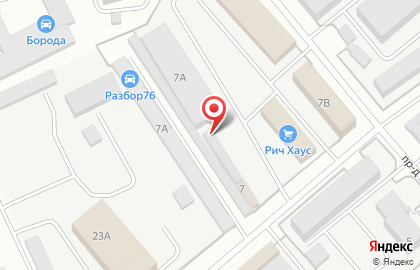 Торговая компания Теплавоз в проезде Связистов на карте