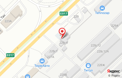 Фирма Yurics-auto на карте