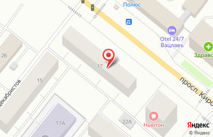 М-Центр на проспекте Кирова на карте