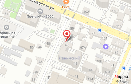 Магазин Апрель на Ленинской улице на карте