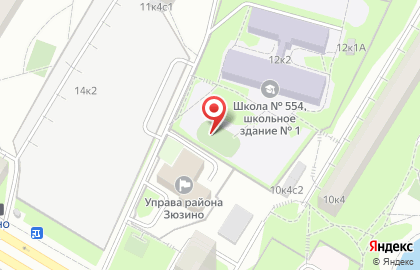 Территориальная избирательная комиссия района Зюзино на карте
