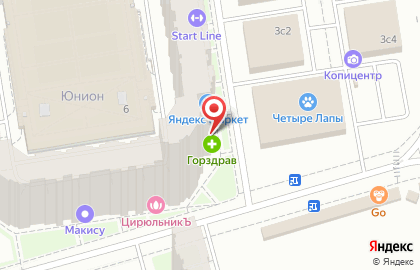 Магазин стройхозтоваров Нужный в Пушкинском районе на карте